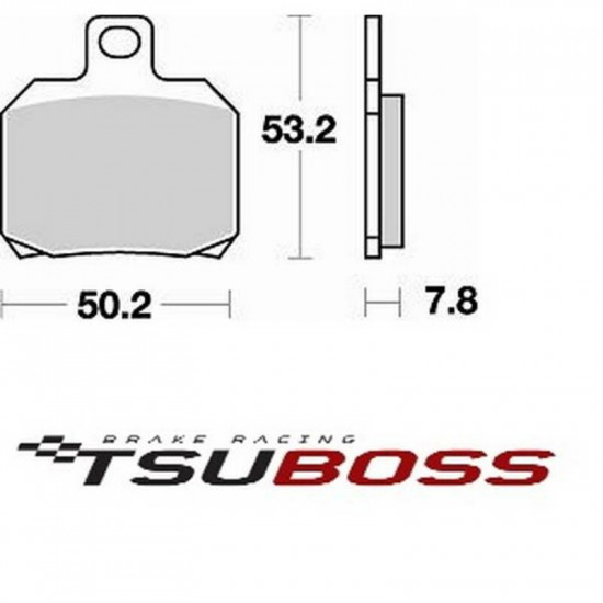 Οργανικά τακάκια Tsuboss BS828
