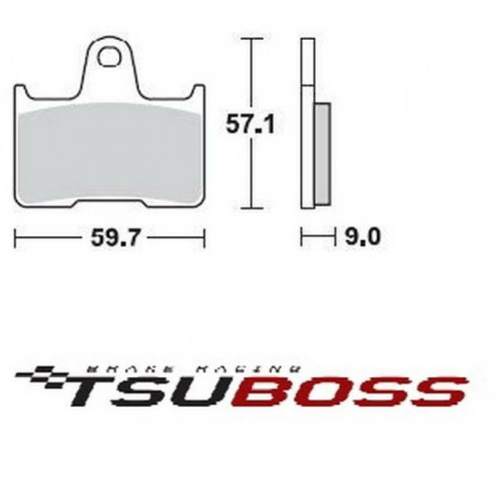 Οργανικά τακάκια Tsuboss BS875