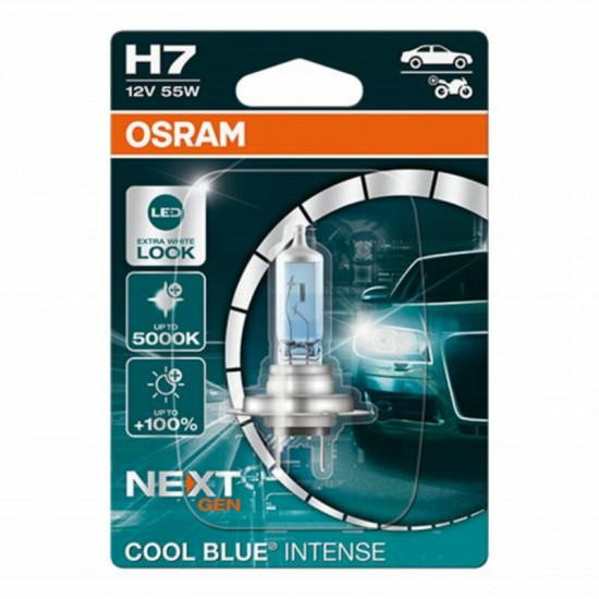 OSRAM H7 12V55W PX26D COOL BLUE NEXT GENERATION # OSR-H7-55W-CBN
