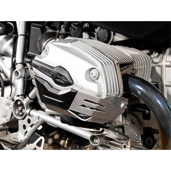 SW-MOTECH προστατευτικό κινητήρα αριστερό δεξί αλουμινένιο MSS.07.709.10000/S για BMW R 1200 GS ABS 04-09 / BMW R 1200 GS 04-09 μαύρο-ασημί