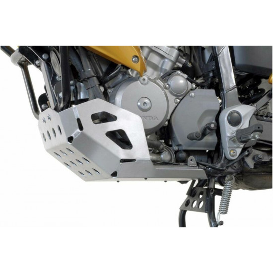 SW-MOTECH ποδιά κινητήρα αλουμινένια MSS.01.468.100 για HONDA XL 700 V ABS 08-13 / HONDA XL 700 V 08-13 ασημί