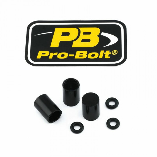 Pro Bolt bleeder nipple Αλουμίνιο BNCOVER7-3BK για KTM ADVENTURE 990 ABS 06-13 / BMW S 1000 XR ABS 15-21 μαύρο