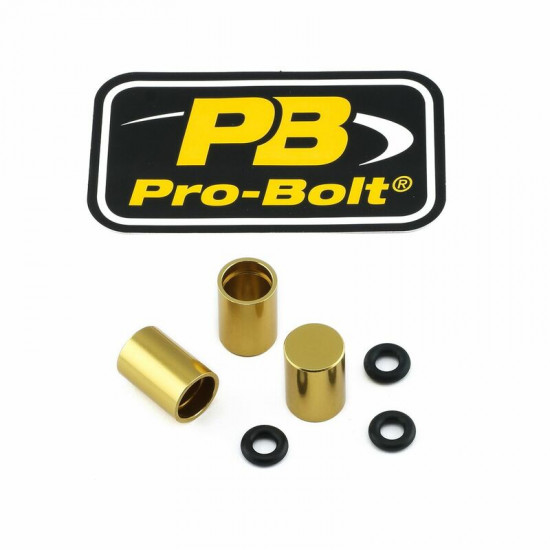 Pro Bolt bleeder nipple Αλουμίνιο BNCOVER7-3G για KTM ADVENTURE 990 ABS 06-13 / BMW S 1000 XR ABS 15-21 χρυσό
