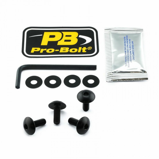 Pro Bolt fender πίσω NPLATE30BK για KTM DUKE 690 ABS 12-15 / KTM ADVENTURE 1190 R ABS 13-16 μαύρο