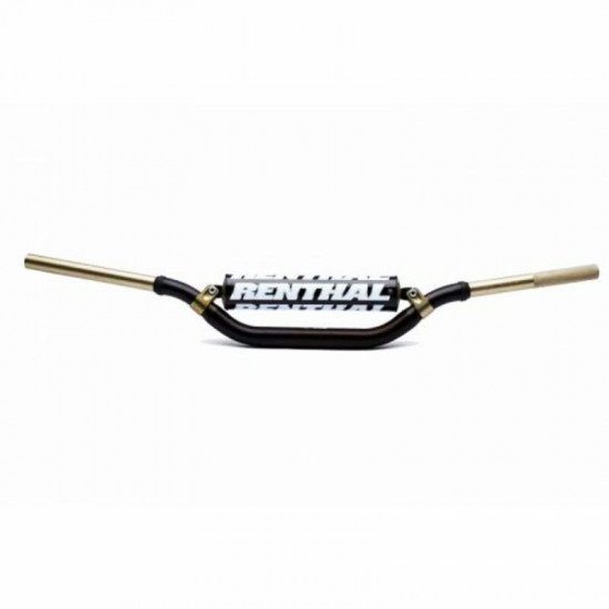 Renthal τιμόνι αλουμινένιο 28,6mm McGrath/Short Twinwall 999-01-BK-07-185 πλάτος:813mm ύψος:79mm pullback:54mm μαύρο