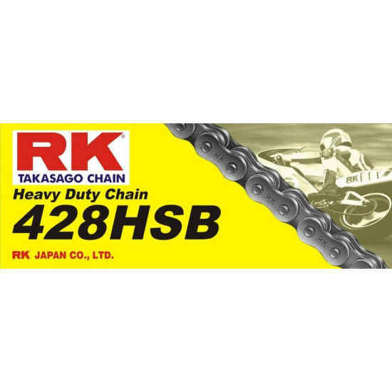 RK αλυσίδα κίνησης 428HSB-108-CL 428 H Chain x 108 άβαφο