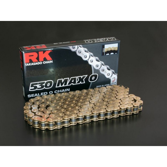 RK αλυσίδα κίνησης MAX O 530MAX-O/GG-100-CLF 530 MAX O Chain x 100 μαύρο-χρυσό