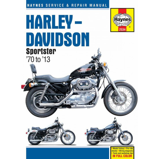 Service Manual Αγγλικό της Haynes για HARLEY DAVIDSON SPORTSTER 73-03