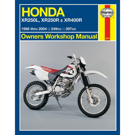 Service Manual Αγγλικό της Haynes για HONXR250R-250L-400