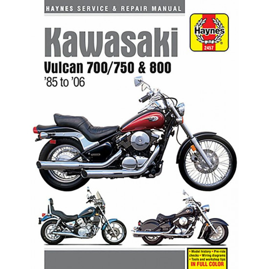 Service Manual Αγγλικό της Haynes για KAWASAKI VN7-800