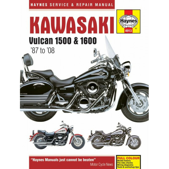 Service Manual Αγγλικό της Haynes για KAWASAKI VULCAN 1500-1600