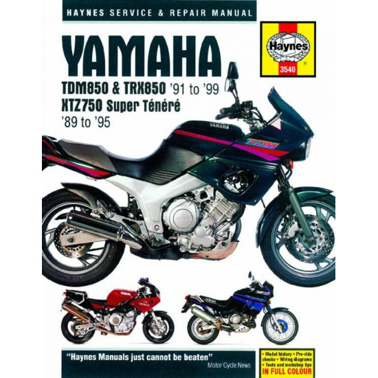 Service Manual Αγγλικό της Haynes για (SB) YAMAHA TDM850 TRX85