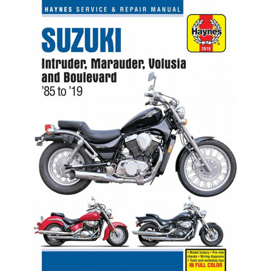 Service Manual Αγγλικό της Haynes για SUZUKI Intruder Marauder Volusia Boulevard 1985-2019