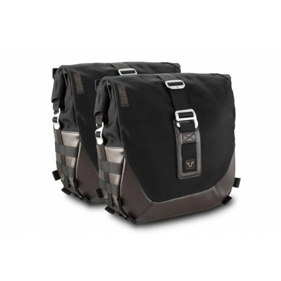 SW-MOTECH τσάντα-σαμάρι Legend BC.HTA.07.909.20000 για BMW R 18 ABS 21-23 / BMW R 18 B ABS 22-23 μαύρο-καφέ
