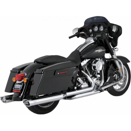 VANCE - HINES λαιμοί εξάτμισης σε 2 Dresser Duals 16752 για Harley Davidson FLHTK 1690 ABS 11-16 / Harley Davidson FLHRC 1690 ABS 11-16 χρώμιο