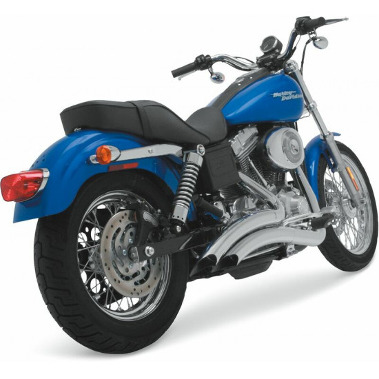 VANCE - HINES ολόσωμη εξάτμιση Big Radius Curved Scalloped 26007 για Harley Davidson FXDL 1450 99-05 / Harley Davidson FXDS-CON 1340 94-00