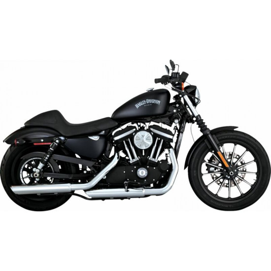VANCE - HINES τελικά εξάτμισης Twin Slash Round 16361 για Harley Davidson XL 1200 X ABS 14-20