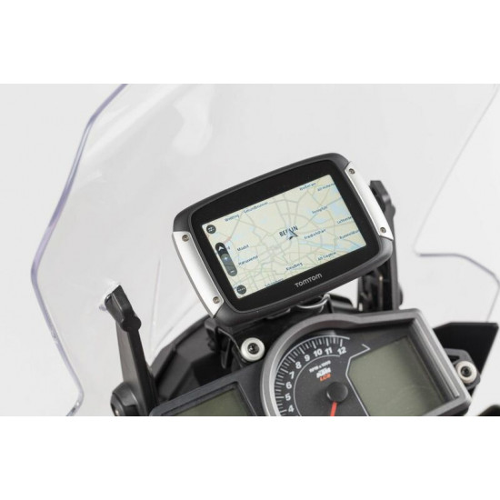SW-MOTECH βάση τοποθέτησης gps GPS.04.646.10000/B για KTM ADVENTURE 1190 ABS 13-16 / KTM ADVENTURE 1190 R ABS 13-16 μαύρο