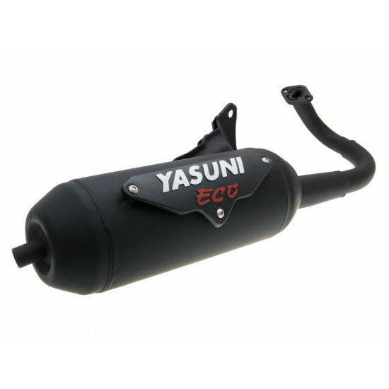 YASUNI ολόσωμη εξάτμιση 1σε1 ECO 2-Stroke Scooter Series TUB010 για BETA ARK 50 AC 97-14 / BETA ARK 50 LC 97-14 μαύρο